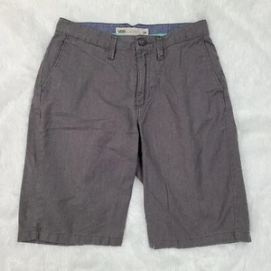 Vans Shorts Men's Size 28 Gray Chino Off The Wall - Picture 1 of 11