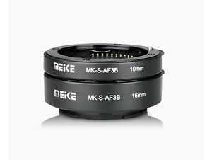 Meike MK-S-AF3B Auto Focus Extension Tube Adapter Ring 10mm 16mm For Sony DSLR