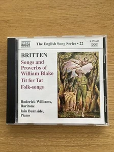 Britten: Songs and Proverbs of William Blake; Tit for Tat; Folk-songs by... - Imagen 1 de 4
