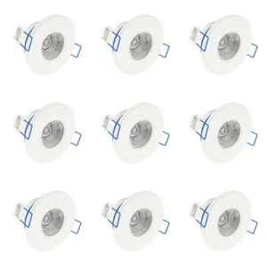 9 x Ovia 'Inceptor Nano' dimmbare LED Einbaustrahler 2700K 4,8W warmweiß - Bild 1 von 3