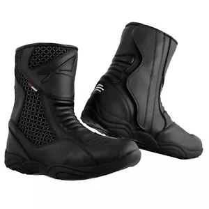 Motorcycle Low Waterproof Ankle Boots Sport Touring Footwear Touring - Picture 1 of 2