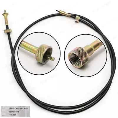 Speedometer Cable Speedo Black For Nissan Datsun 520 521 Pickup Truck 1965 1972 - Image 1 of 4