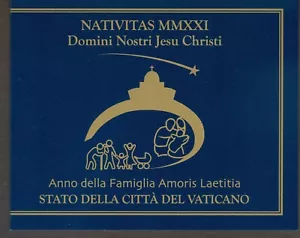 2021 Vatican City: Christmas 2021 Mint Booklet - Picture 1 of 3