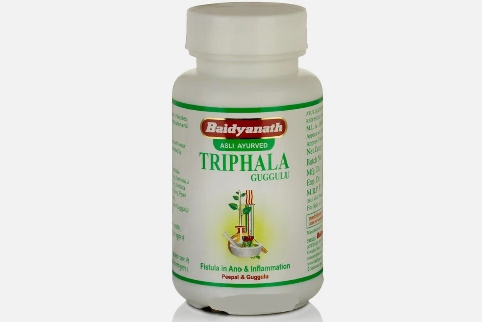 BAIDYANATH TRIFLA GUGULU 80 TAB PACK DE 5 Foto 1 de 1