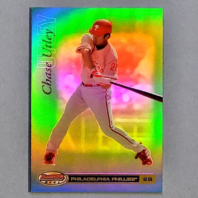 Bowman’s Best #14 Chase Utley 2007 - Green Refractor SP #d/249 Phillies raro Foto 1 de 2