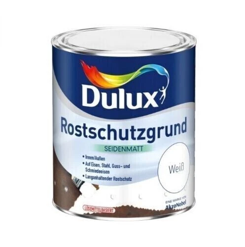 Dulux Rostschutzgrund LH 0,75L Seidenmatt Lösemittelhaltig Grundierung (6) - Bild 1 von 1