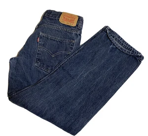 Levi's 550 Regular Red Tab Size 12 Vintage Boys Denim Jeans 26x26 - Picture 1 of 8