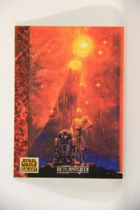 Star Wars Galaxy 1993 Topps Card #74 Heat Seems To Rise Artwork ENG L013510 - Picture 1 of 2