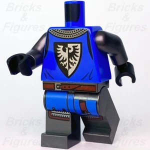 LEGO® Black Falcon Knight Torso & Legs Castle Minifigure Body Parts Soldier New - Picture 1 of 3