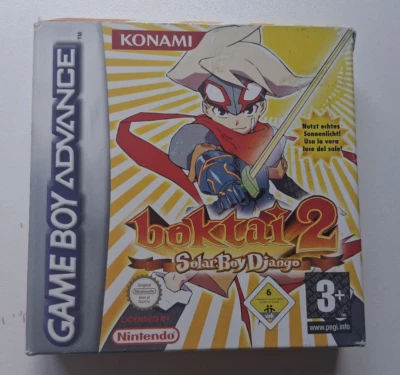 Boktai 2 Solar Boy Django - Game Boy Advance Spiel in Box - Nintendo GBA Konami - Bild 1 von 4