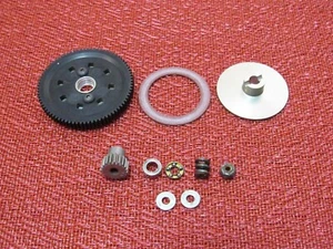 Vintage Associated RC10 Buggy Stealth 81T Spur Gear, Slipper Clutch Set. #0499 - Picture 1 of 7