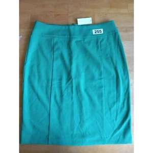 New York & Company Skirt Womans 8 Green NWT Stretch Short Work Wear Skirt - Picture 1 of 12
