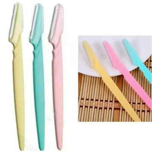 3 Stück Frauen Gesicht Augenbrauen Haarentfernung Rasierer Trimmer Shaper Rasierer Werkzeug UK - Bild 1 von 3