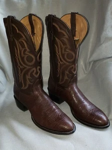 Nocona Chocolate Bullhide & Dark Brown Lexus 14AAA - Bild 1 von 5