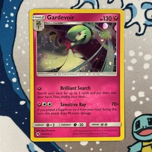 Gardevoir 141/214 Cosmos Holo Rare Promo Sun & Moon Lost Thunder Pokemon Card NM - Picture 1 of 3