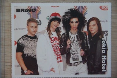 Tokio Hotel - 2009 Bravo magazine card - ultra rare item - excellent cond - Bild 1 von 2