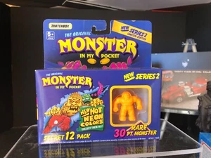 Monster in my pocket 12 pack series 2 Matchbox 1990 30 PT set featuring Golem - Picture 1 of 5