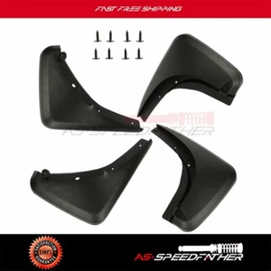 Qty 4 Splash Guards Fit For 2015-2018 Jeep Renegade Black Splash Shields Set - Bild 1 von 11