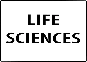 LIFE SCIENCES | Selbstklebender Vinylschild Aufkleber - Bild 1 von 4
