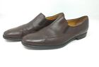 (Us 10 Eee) Barely Worn! Bally Loafers Thor Brown Leather Triple Wide Dress Shoe