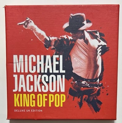 King of Pop [UK Deluxe Edition] by Michael Jackson (CD, 2008) - Image 1 of 4