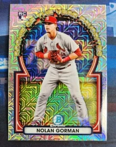 2023 Bowman Nolan Gorman ROYF-5 Rookie of the Year Favorites Mojo RC - Picture 1 of 2