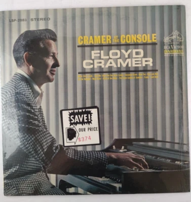Floyd Cramer  LP  At the Console  Elvis's Pianist 1964 RCA LSP 2883  VG - Image 1 of 4