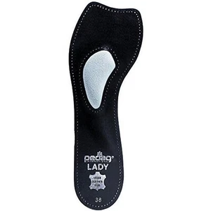 Pedag Black Lady 3/4 Leather Insoles - Picture 1 of 1