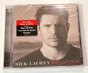NICK LACHEY CD Album WHAT'S LEFT OF ME Sealed CD with Hype Sticker - NEW - Picture 1 of 2