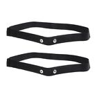 2Pcs Elastic Heart Rate Chest Strap Bands For Geonaute    Bryton2899