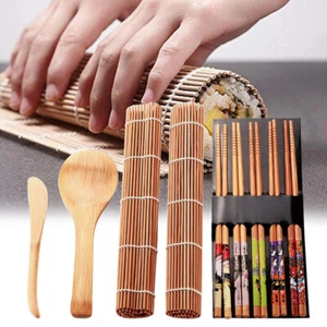 DIY Sushi Maker Set Rice Mold Kitchen Sushi Making Tool Kit Sushi Mold CookYUR1 - Picture 1 of 12