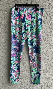 Lilly Pulitzer Girls' Leggings Vibrant Multicolored Size XL (12-14) NWOT #974 - Picture 1 of 4