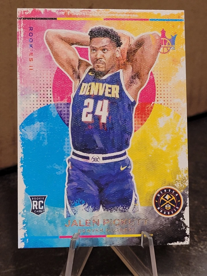 JALEN PICKETT 2023-24 COURT KINGS ROOKIE LEVEL II DENVER NUGGETS RC Q3585 - Image 1 of 2