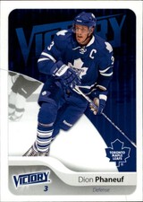 2011-12 Upper Deck Victory Maple Leafs Hockey Card #180 Dion Phaneuf