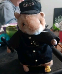 Gemmy Sarge Singing Dancing Hamster Cop Police Officer Plays Bad Boys 2002 Works - Picture 1 of 5
