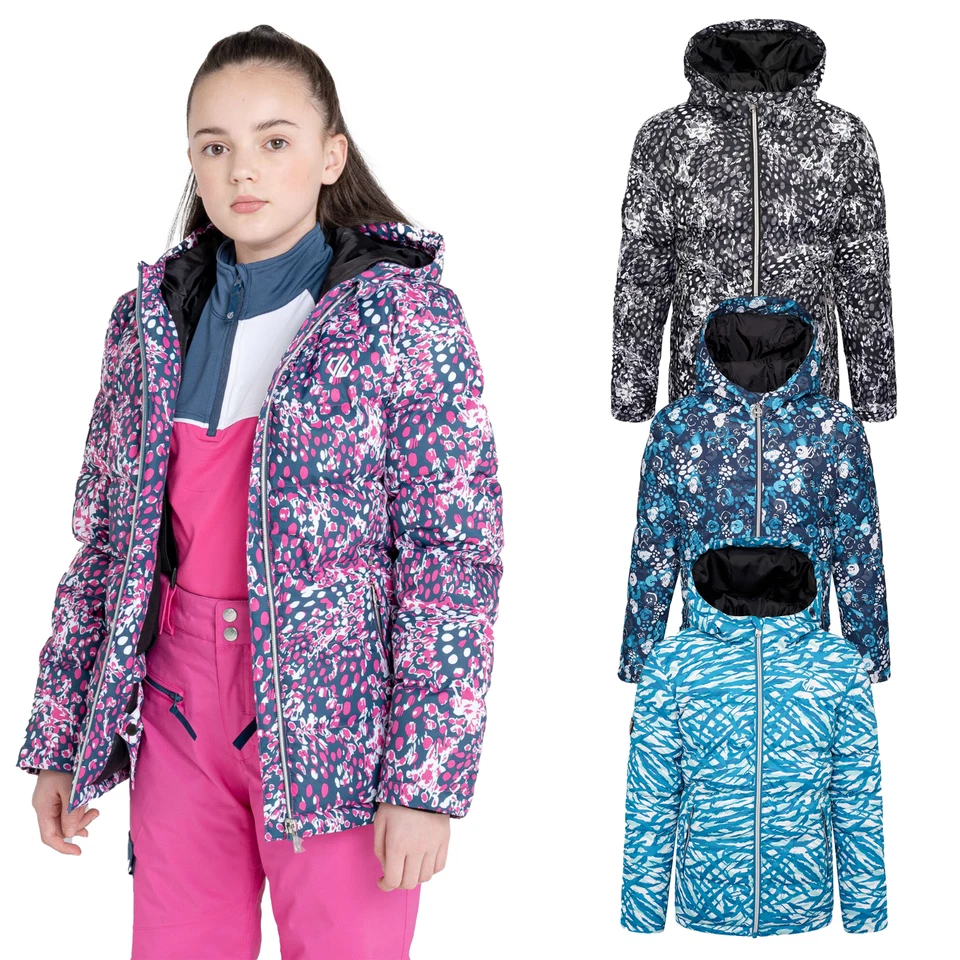 Dare2b Kids Girls Padded Ski Jacket School Winter Waterproof HUGE SALE RRP £120 - Image 1 of 1