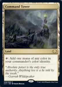 MTG COMMAND TOWER EXC - TORRE DI COMANDO COLLECTION GREEN - CC1 - MAGIC - Picture 1 of 1
