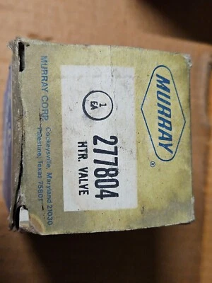 Válvula de control de calefacción NORS MURRAY 277804 para 77 Ford Thunderbird  Foto 1 de 4