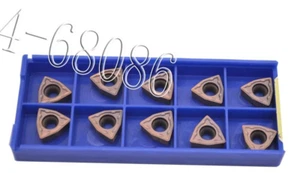 10 Stück WCMT06T308FN 330 Schnellbohrklinge Hartmetalleinsatz für U-Formbohrer - Bild 1 von 3