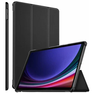 For Samsung Galaxy Tab S9 S9 FE S9 Plus Ultra Smart Leather Folio Case Cover - Picture 1 of 13