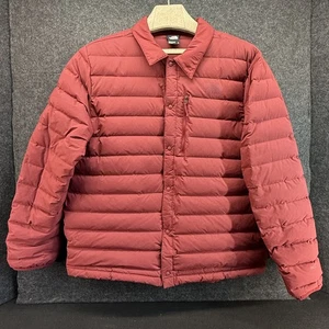 The North Face Renewed Belleview Stretch Down Jacket Mens XL Red 600 Fill - Picture 1 of 20