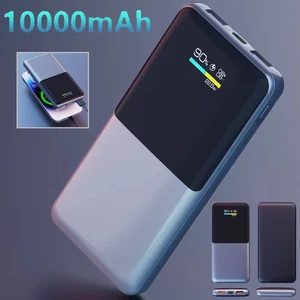 Banco de alimentación de 10000 mAh 22,5 W carga súper rápida batería externa de respaldo portátil - Imagen 1 de 9