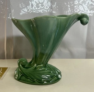 vintage royal haeger vase green 3464USA S88 - Picture 1 of 6