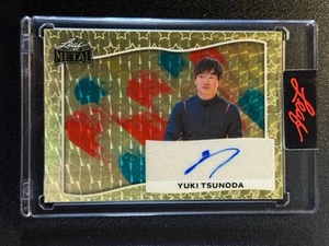 2025 Leaf Independence Red Bull F1 Yuki Tsunoda Auto - Gold Superfractor #d 1/1 - Picture 1 of 2