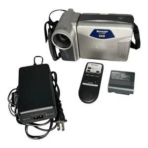 Sharp Hi 8 (VL-AH151U) Viewcam Camcorder Bundle w/ Cord & Remote Tested Working - Picture 1 of 8