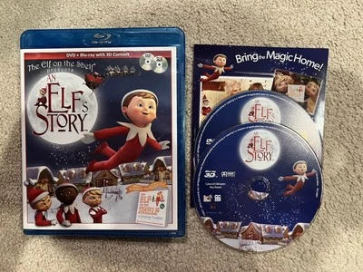 The Elf On The Shelf An Elf's Story (2011, 2-Disc, Blu-Ray and DVD) - Image 1 of 2