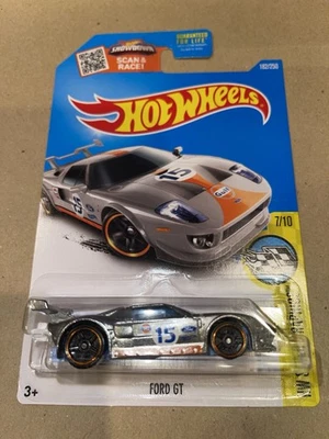 Ford GT 2016 Hot Wheels Zamac Gulf Livery HW Speed Graphics 7/10 182/250 Foto 1 de 2