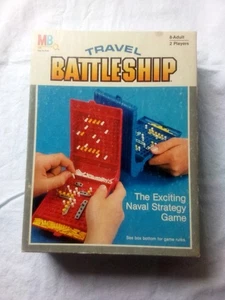 Vintage Travel Battleship with Box MB Complete *No Directions - Picture 1 of 5