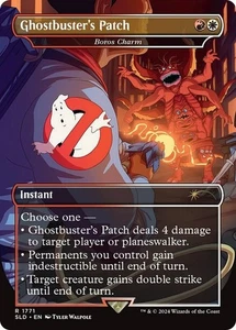 1X NM Ghostbuster's Patch (Boros Charm) Secret Lair x Ghostbusters - Picture 1 of 1
