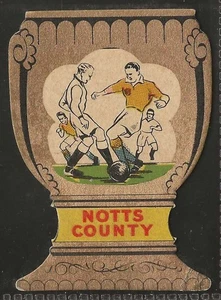 DONALDSON-FOOTBALL TEAMS 1946-1955 (SHAPED AS CUPS)-#098- NOTTS COUNTY - Picture 1 of 2